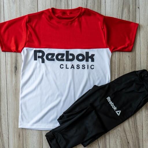 ست تیشرت و شلوار مردانه مدل reebok